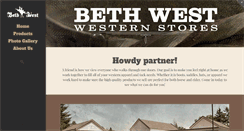 Desktop Screenshot of bethwest.net