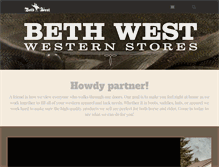 Tablet Screenshot of bethwest.net